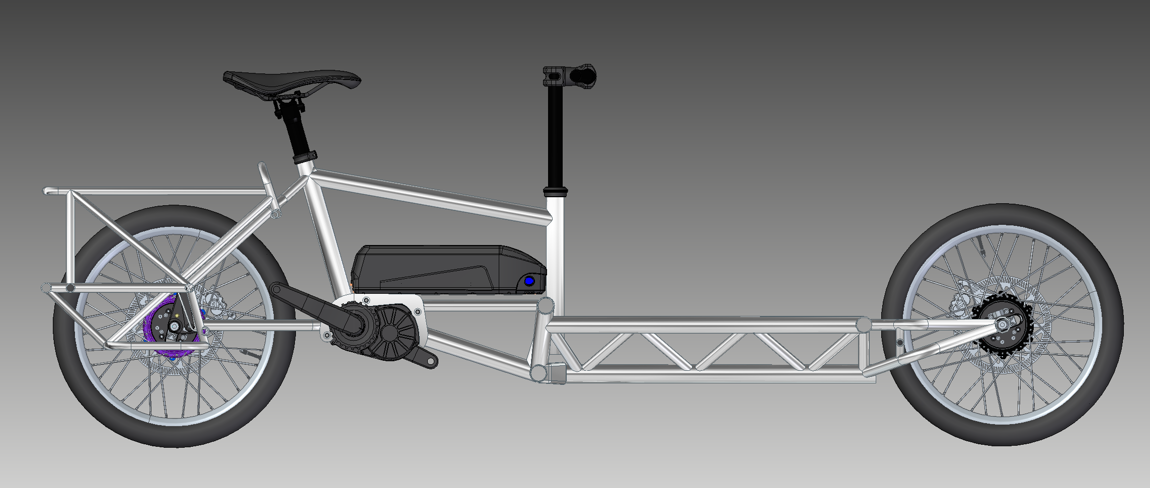 Cargo bike steering sales