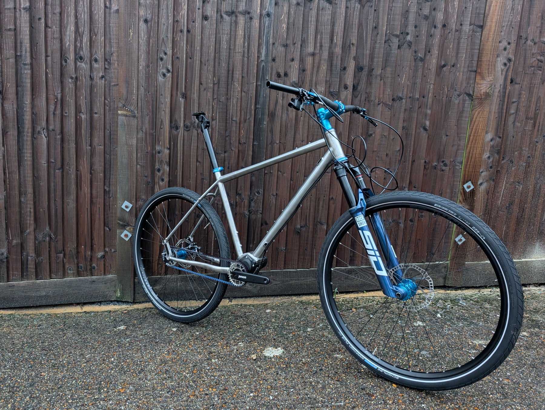 titanium pinion gravel bike Lamb -G1.12